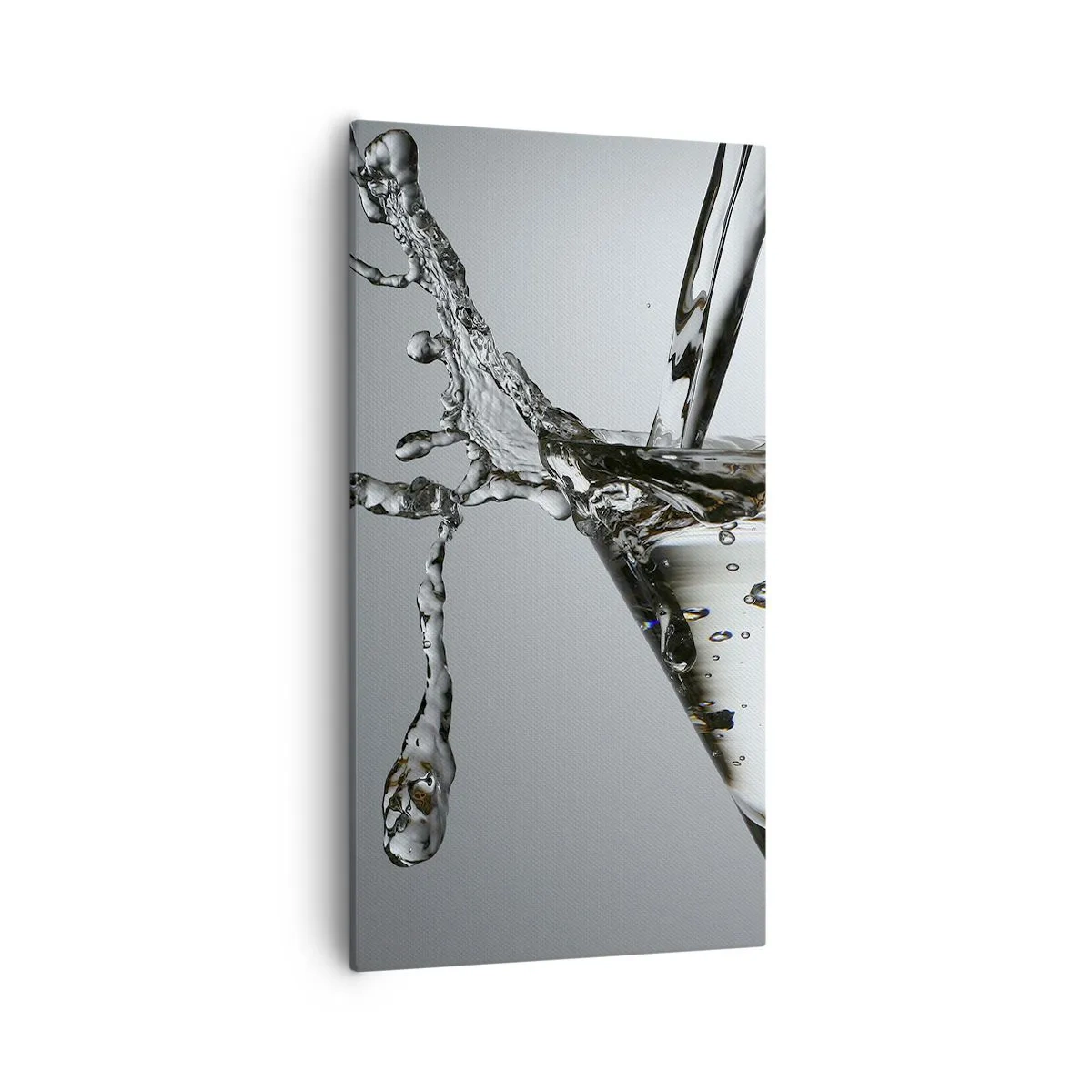 Obraz na plátne - Nad okrajom pohára - 55x100 cm