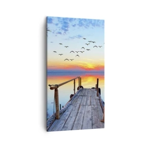 Obraz na plátne - Je čas isť späť… - 45x80 cm