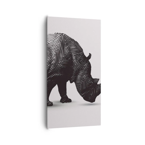 Obraz na plátne - Geometrická krása prírody - 65x120 cm