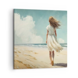 Obraz na plátne - Smerom ku slnku a vetru - 50x50 cm