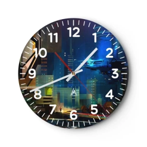 Nástenné hodiny - V blízkej budúcnosti - 30x30 cm