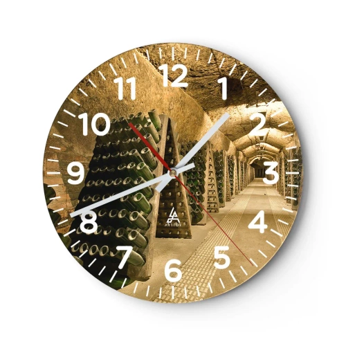 Nástenné hodiny - Narodeniny chuti - 30x30 cm