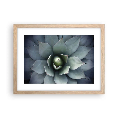 Plagát v ráme zo svetlého duba - Zvádza a varuje - 40x30 cm