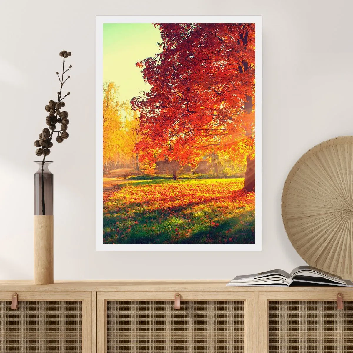 Plagát - Červené je krásne - 70x100 cm