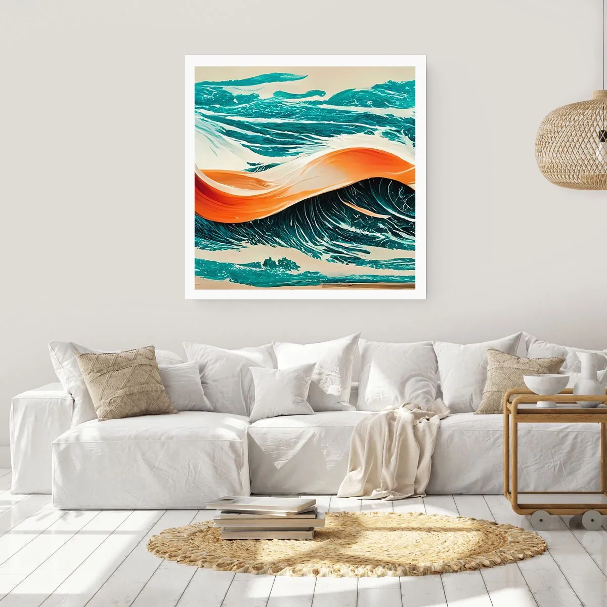 Plagát - Surferov sen - 40x40 cm