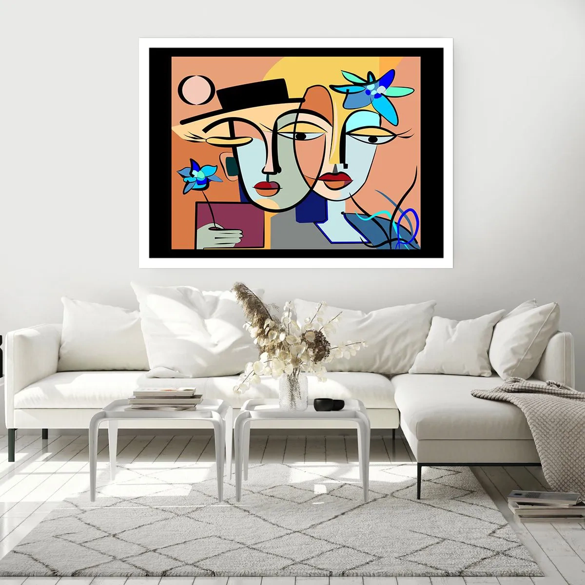 Plagát - Picassovo randez vous - 91x61 cm
