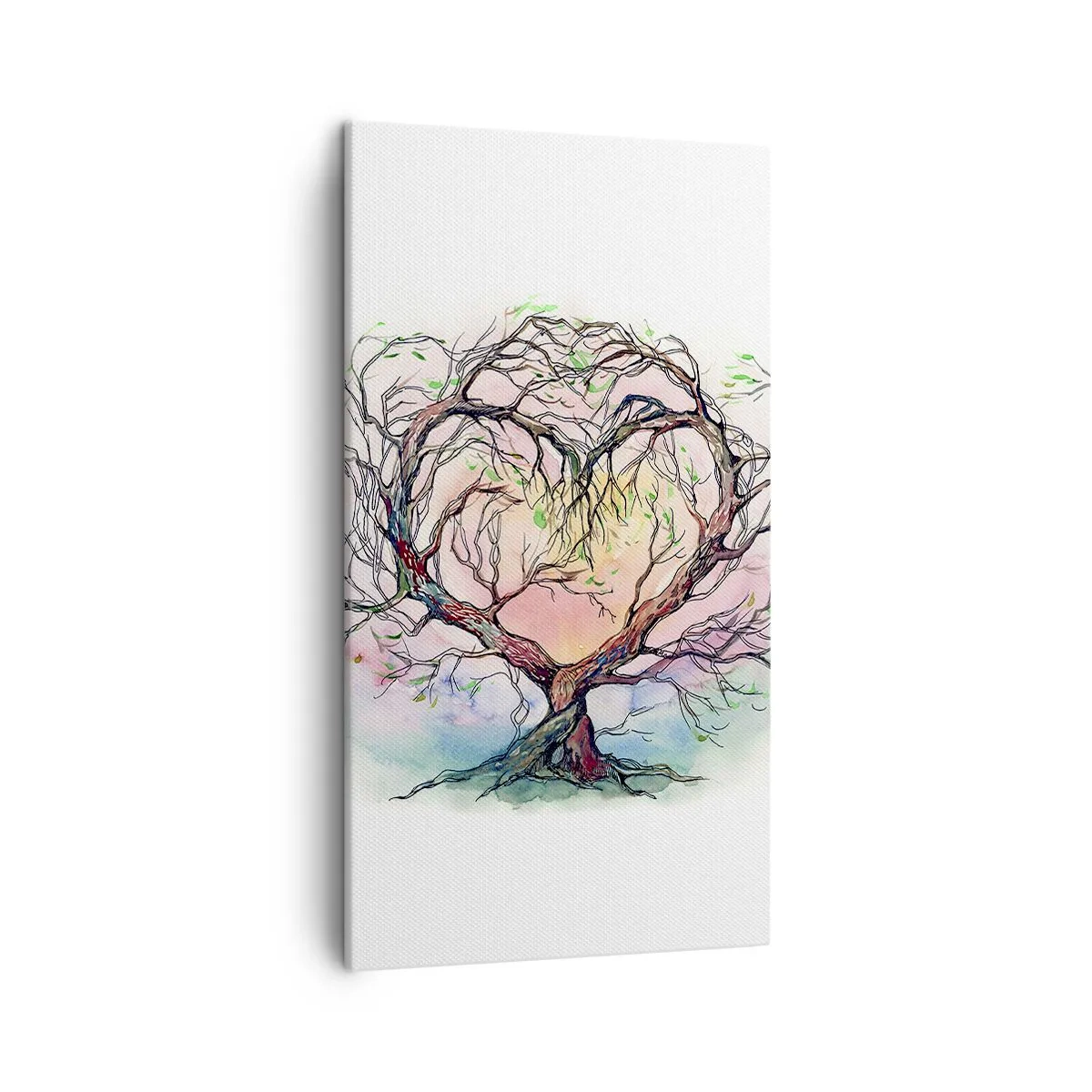 Obraz na plátne - Spoločne proti víchriciam - 45x80 cm