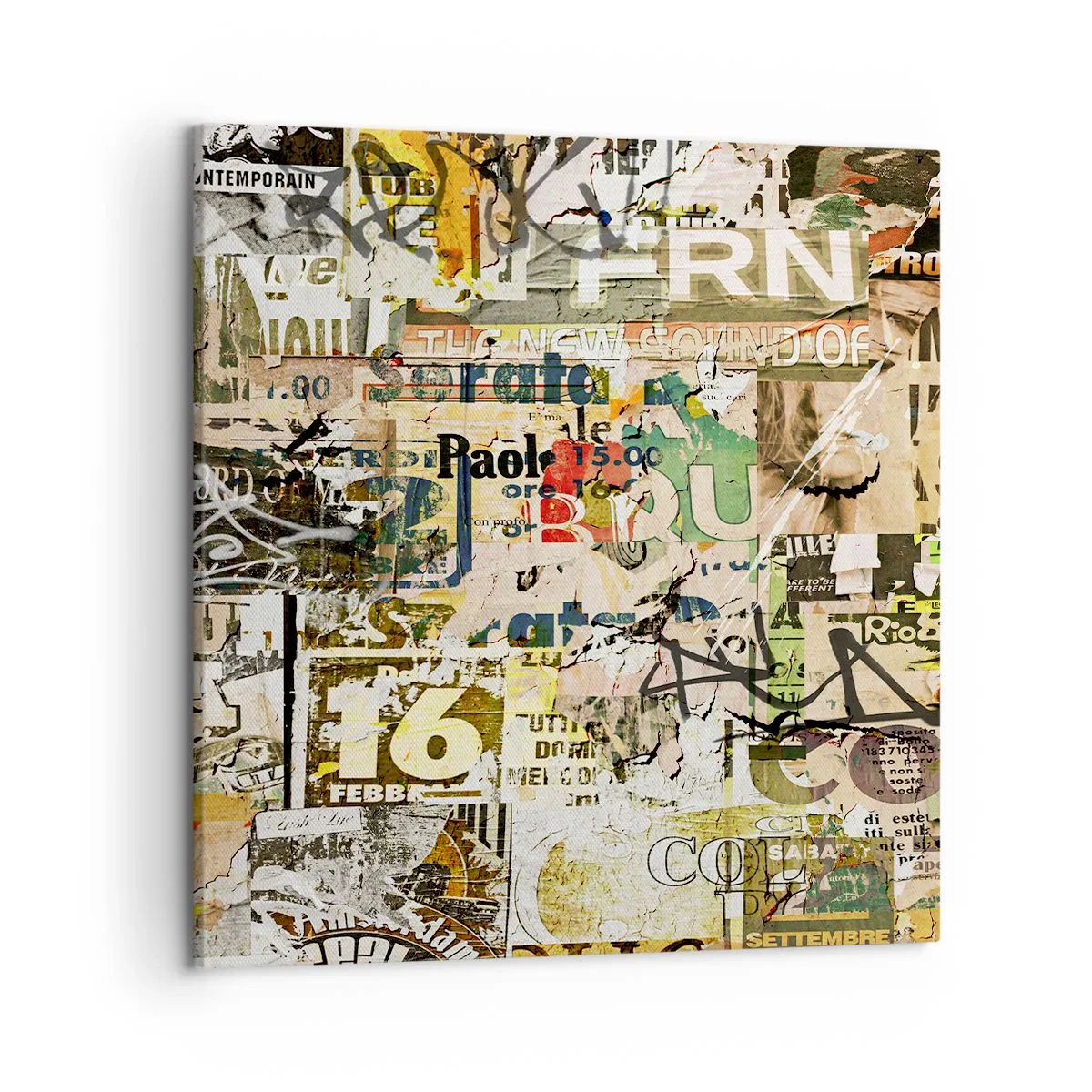 Obraz na plátne - Och, deje sa to... - 50x50 cm