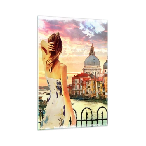 Obraz na skle - Pokiaľ dobrodružstvo, tak len v… - 70x100 cm