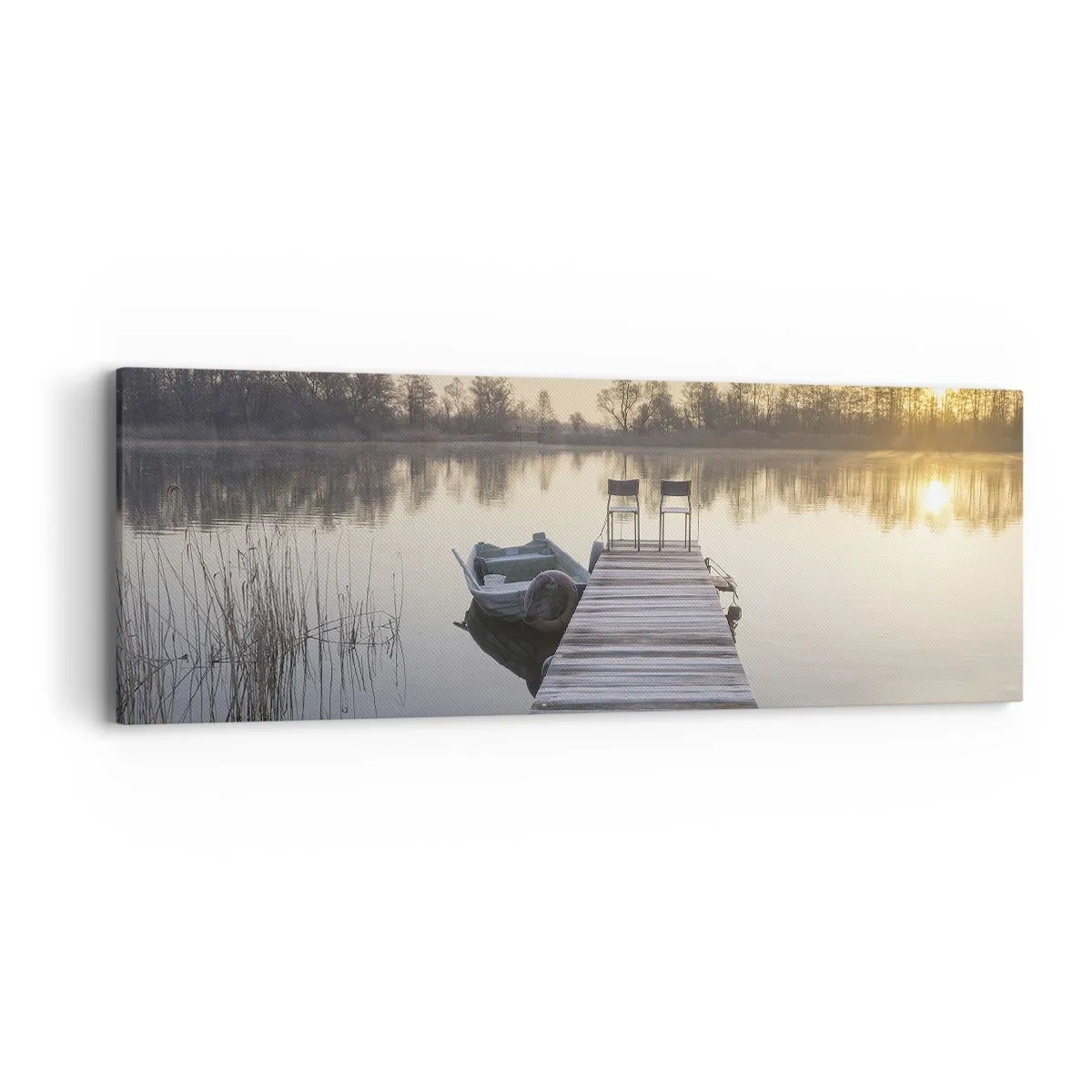 Obraz na plátne - Časom sa vrátim - 90x30 cm