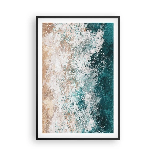 Plagát v čiernom ráme - Morské príbehy - 61x91 cm