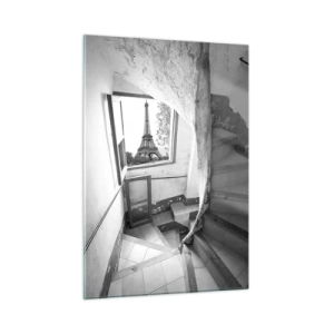 Obraz na skle - To je ale výhľad! - 50x70 cm