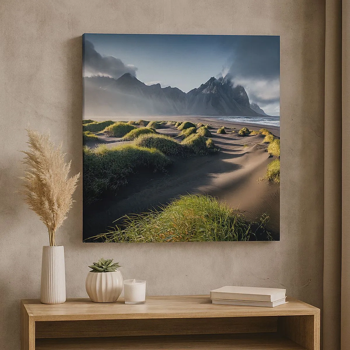 Obraz na plátne - Harmónia živlov - 30x30 cm