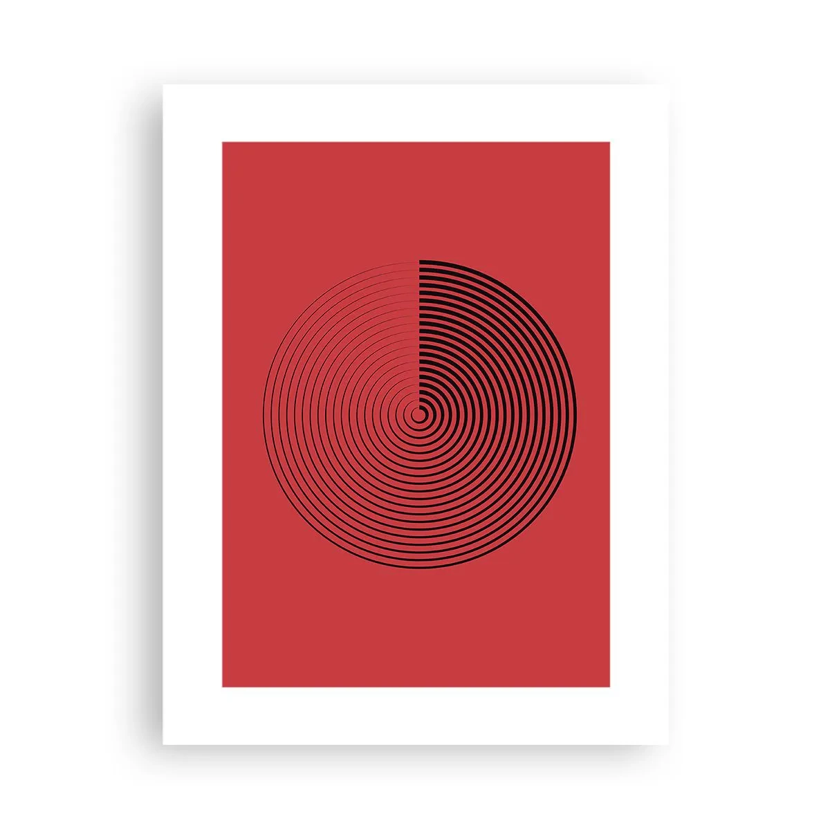 Plagát - Kruhový pohyb - 30x40 cm
