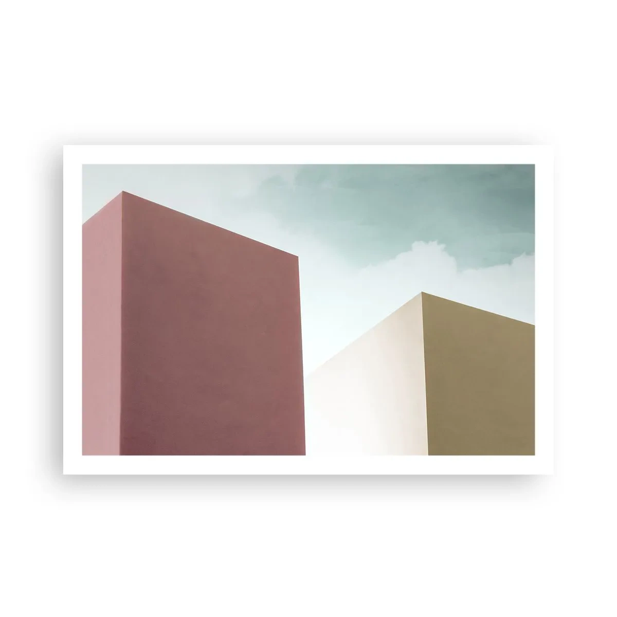 Plagát - Geometria slnečného leta - 91x61 cm