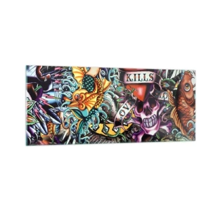 Obraz na skle - Sen tatéra - 100x40 cm