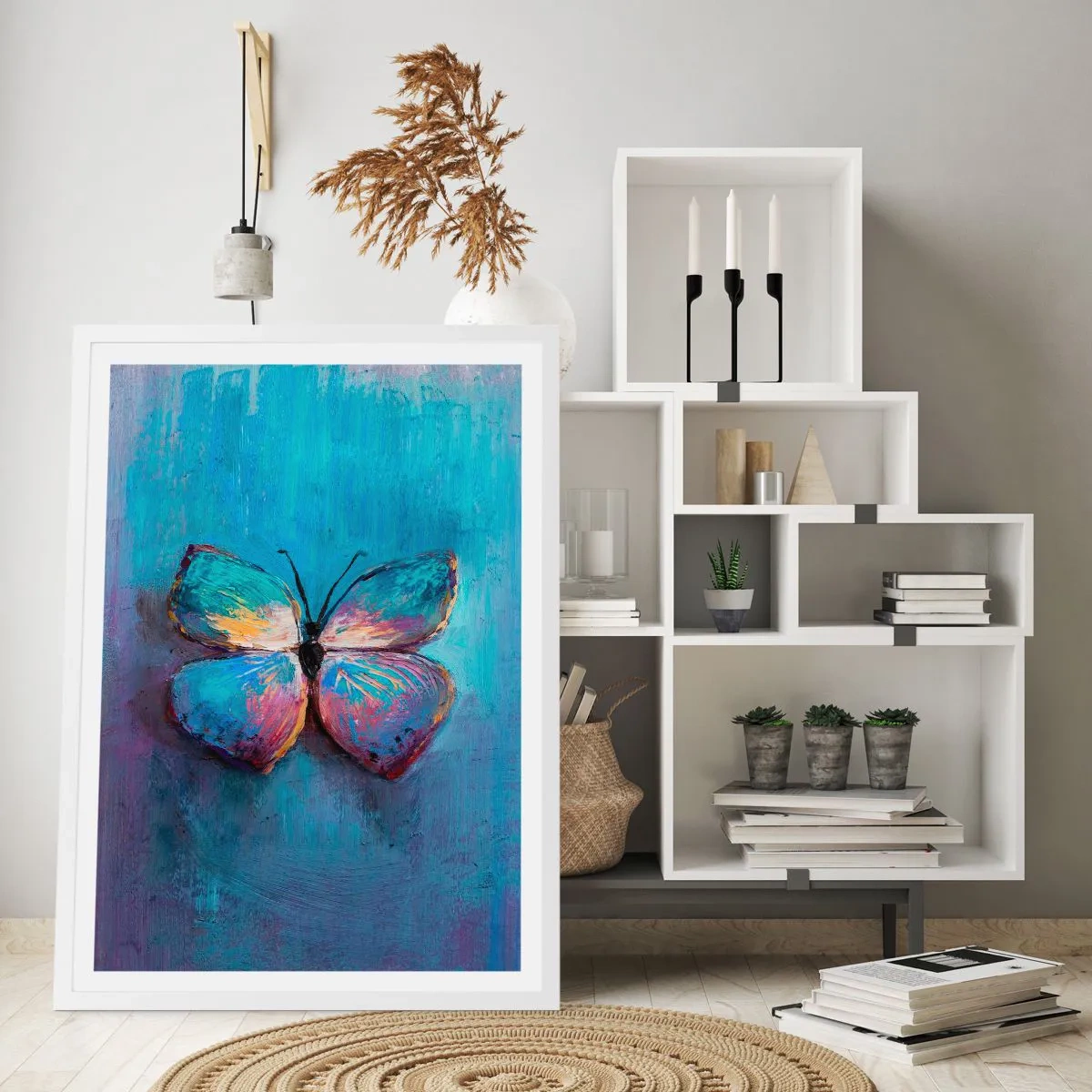 Plagát v bielom ráme - V celej svojej kráse - 70x100 cm