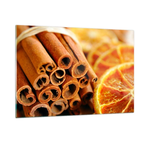 Obraz na skle - Cítite ich arómu? - 120x80 cm