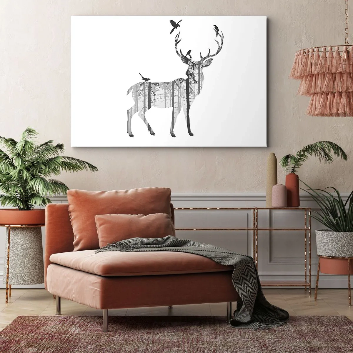 Obraz na plátne - Dobrý duch lesa - 120x80 cm