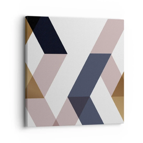 Obraz na plátne - Roviny a uhly - 30x30 cm