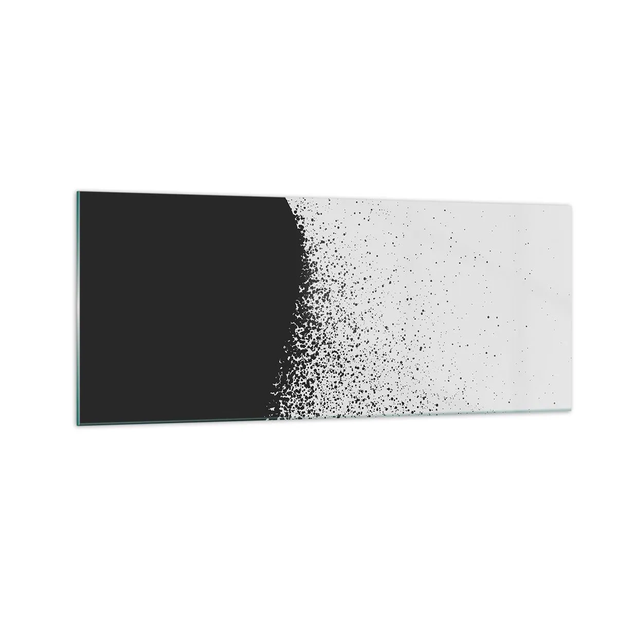 Obraz na skle - Pohyb častíc - 100x40 cm