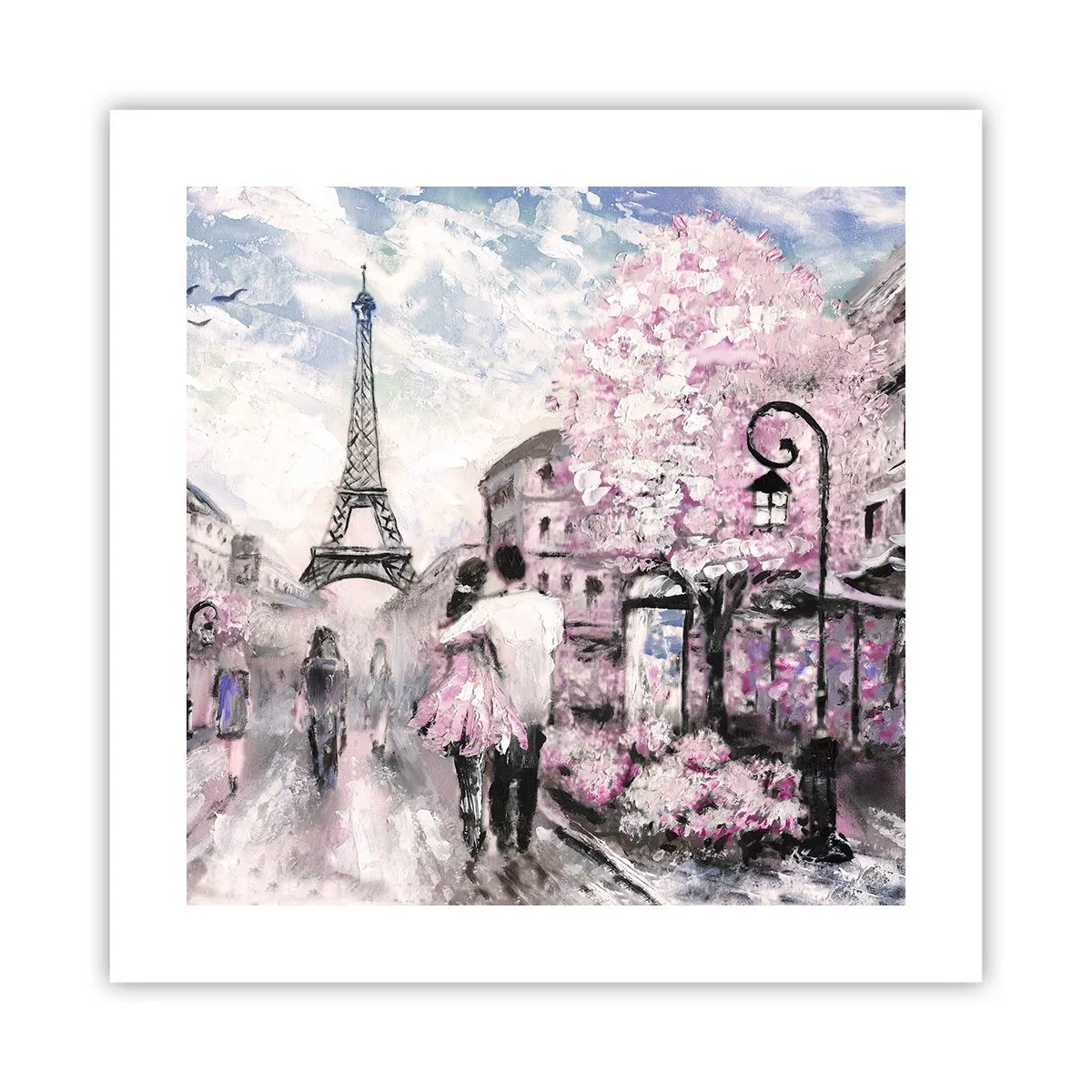 Plagát - Keď sa zamilovať, tak len v… - 40x40 cm