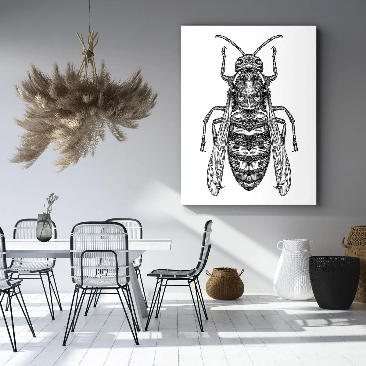 Obraz na plátne - Z hmyzej planéty - 50x70 cm