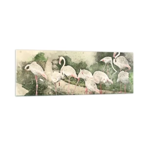 Obraz na skle - Exotický sen - 90x30 cm