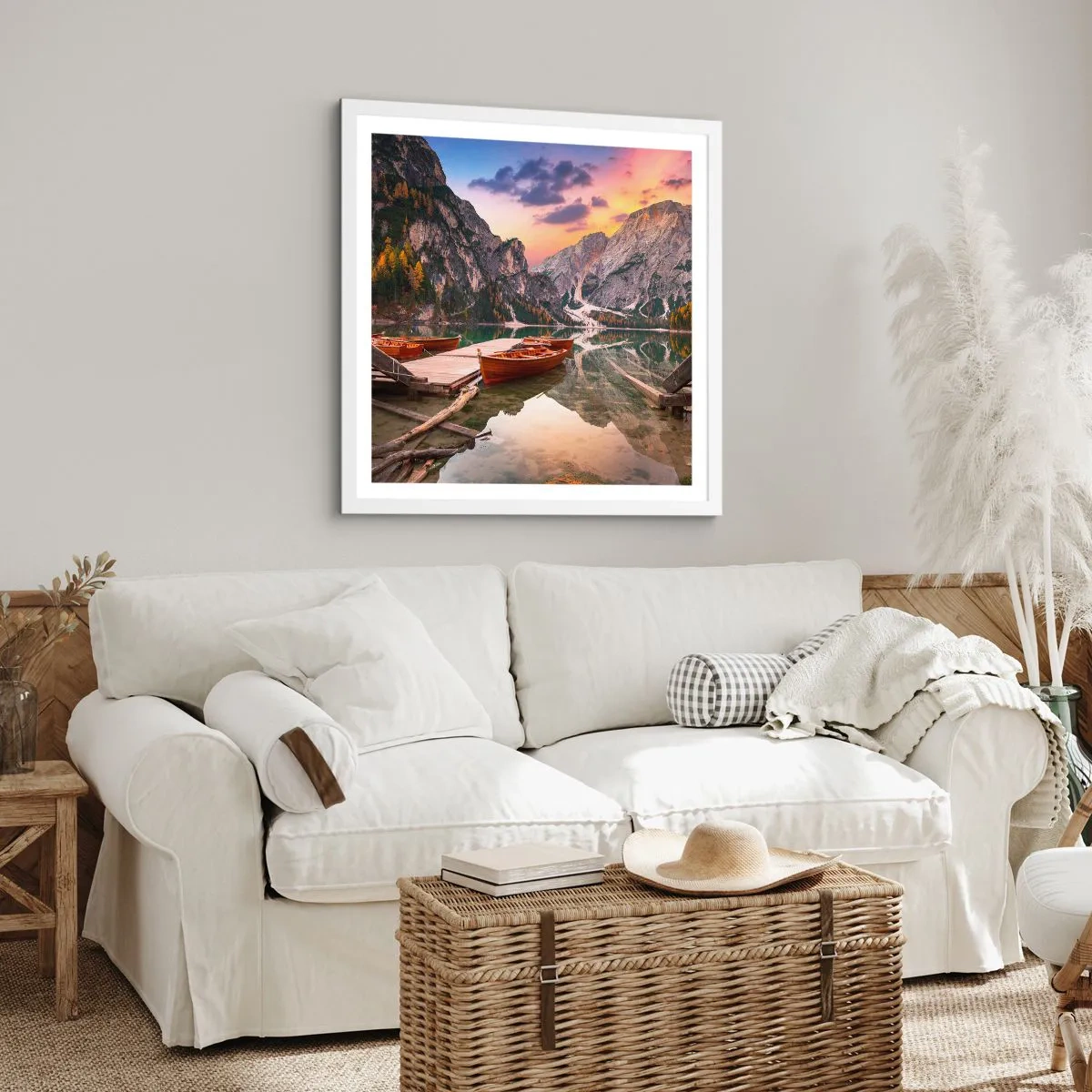 Plagát v bielom ráme - Sľub dňa - 40x40 cm