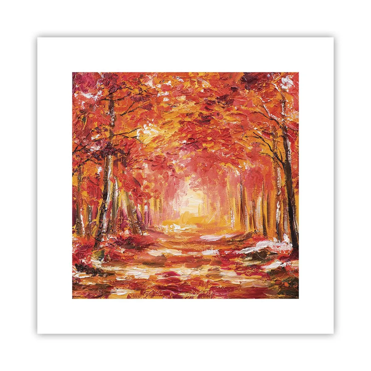 Plagát - Medený les - 30x30 cm