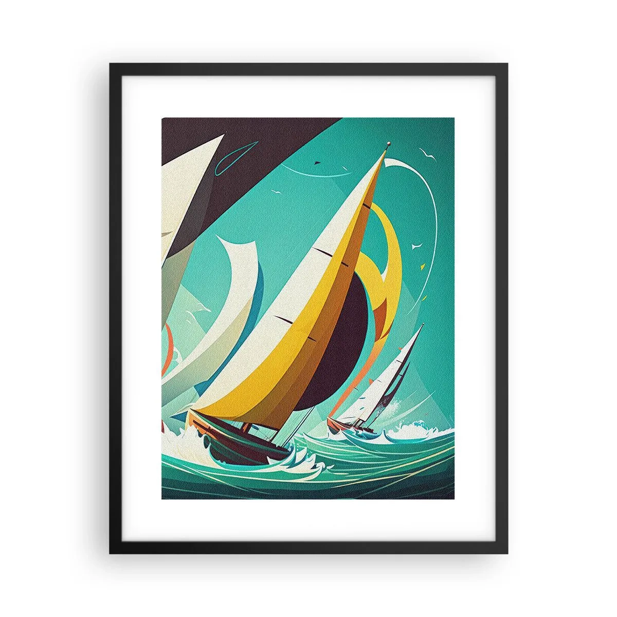 Plagát v čiernom ráme - Ako vychádzať so živlami - 40x50 cm