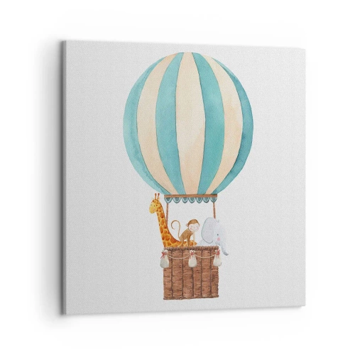 Obraz na plátne - Fantastický výlet - 50x50 cm