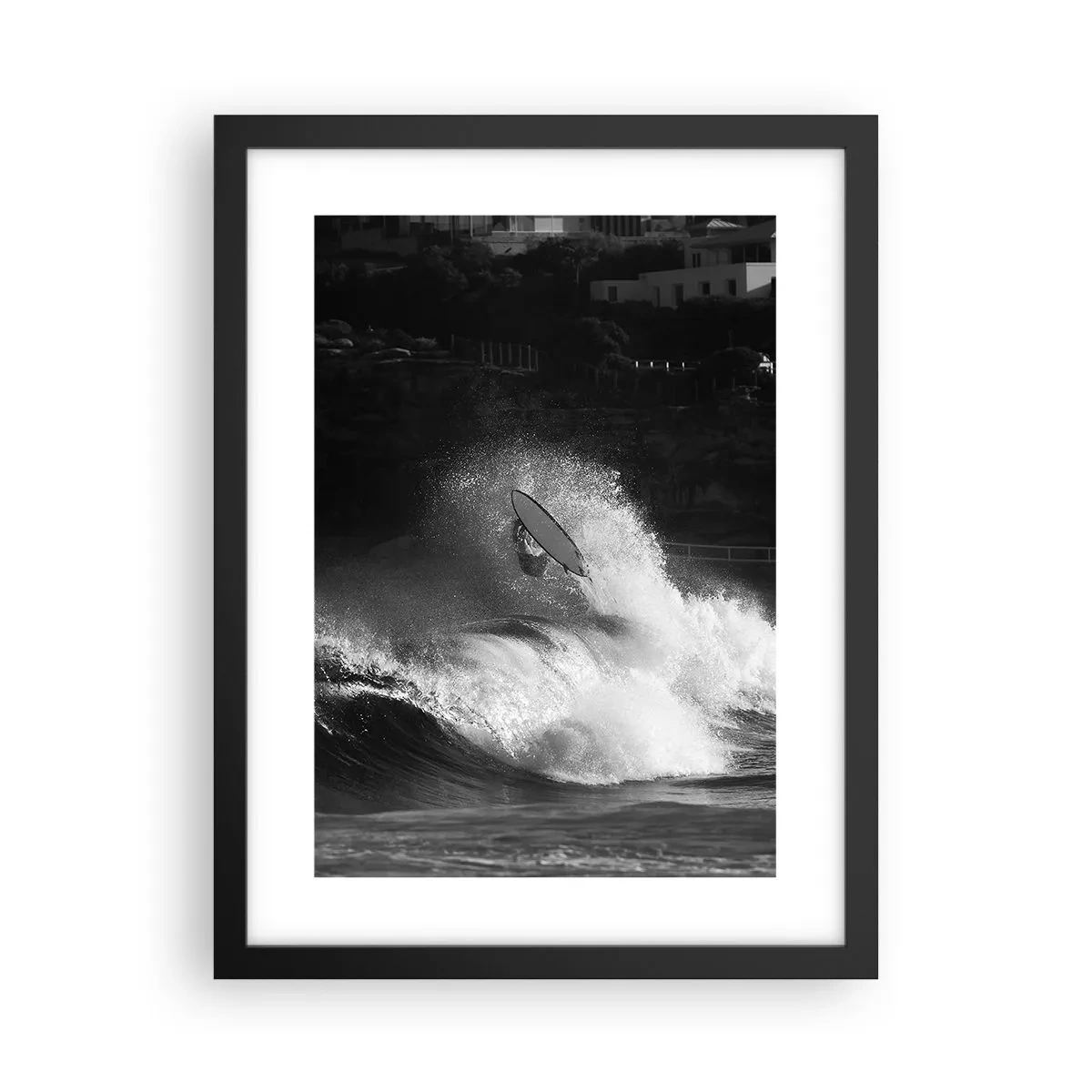 Plagát v čiernom ráme - Výzva prijatá! - 30x40 cm