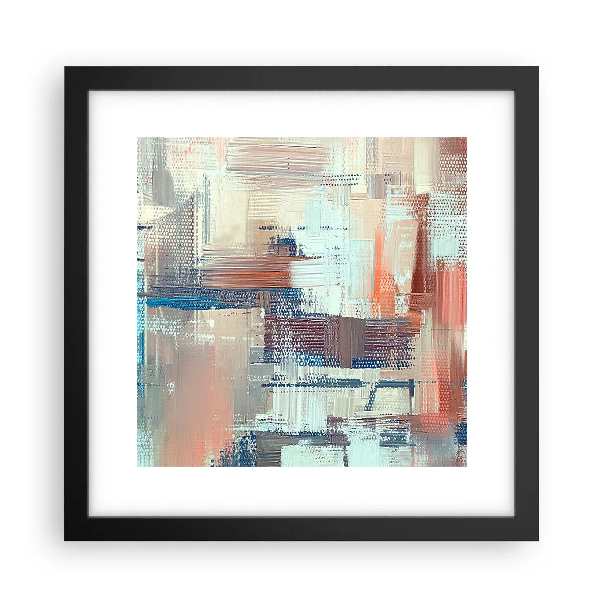 Plagát v čiernom ráme - Dostať sa k svetlu - 30x30 cm