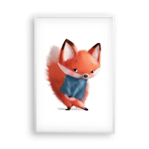 Plagát v bielom ráme - Pristane mi to? - 61x91 cm