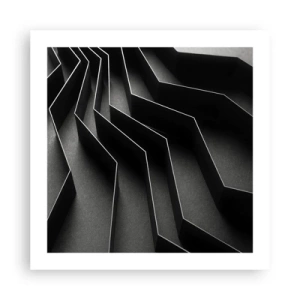 Plagát - Priestorový poriadok - 50x50 cm