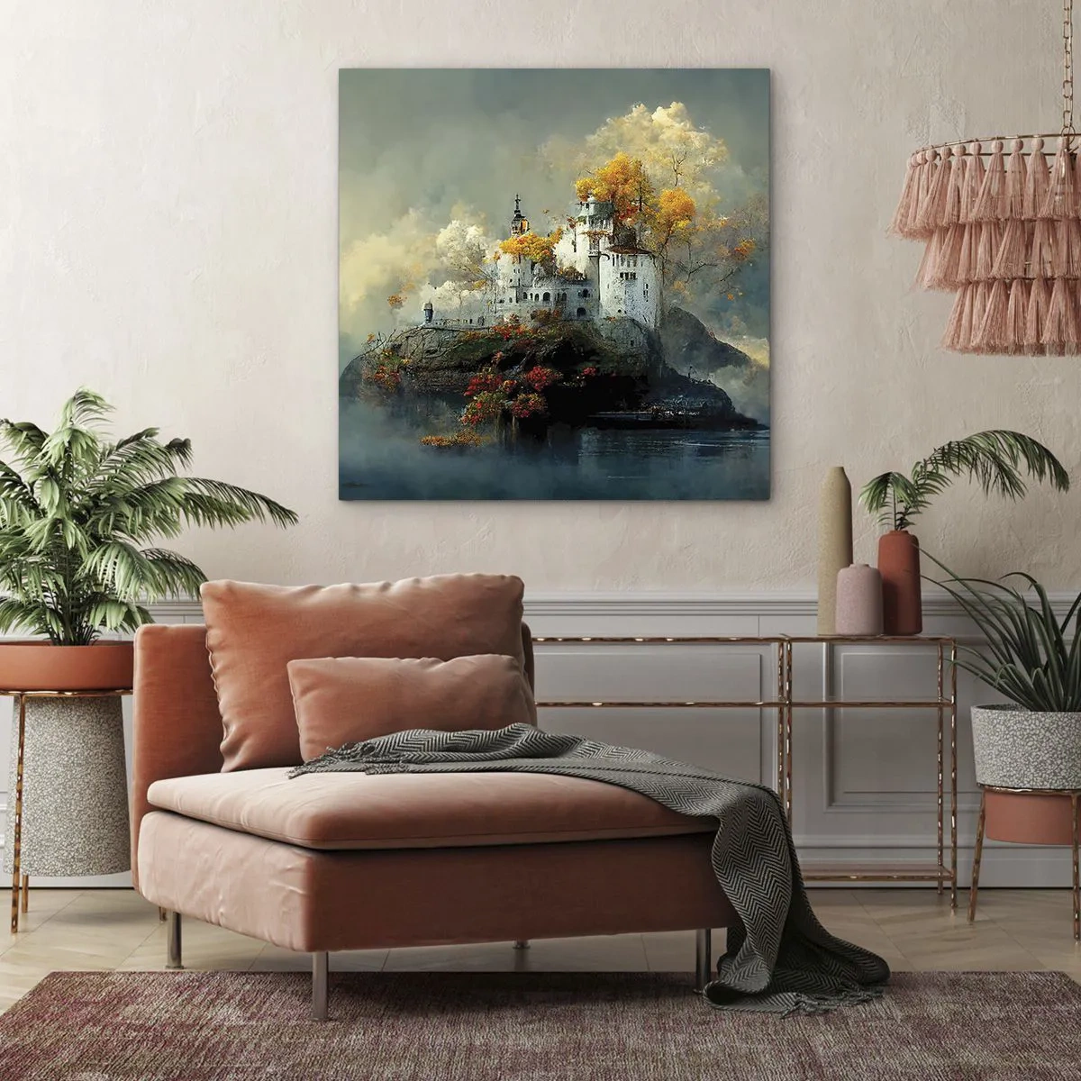 Obraz na plátne - Začiatok romantického príbehu - 40x40 cm