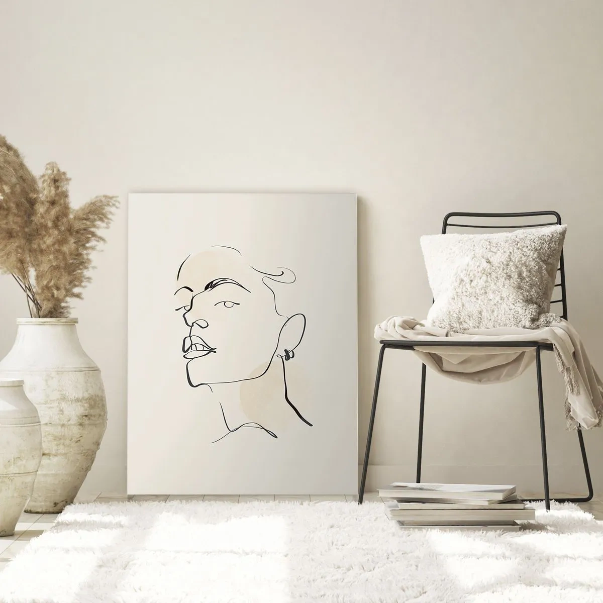 Obraz na skle - Hrdý pohľad - 80x120 cm