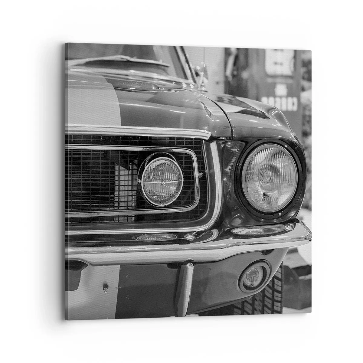 Obraz na plátne - Divoká jazda - 70x70 cm