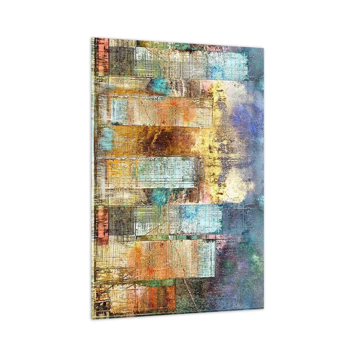 Obraz na skle - Slnečná metropola - 80x120 cm