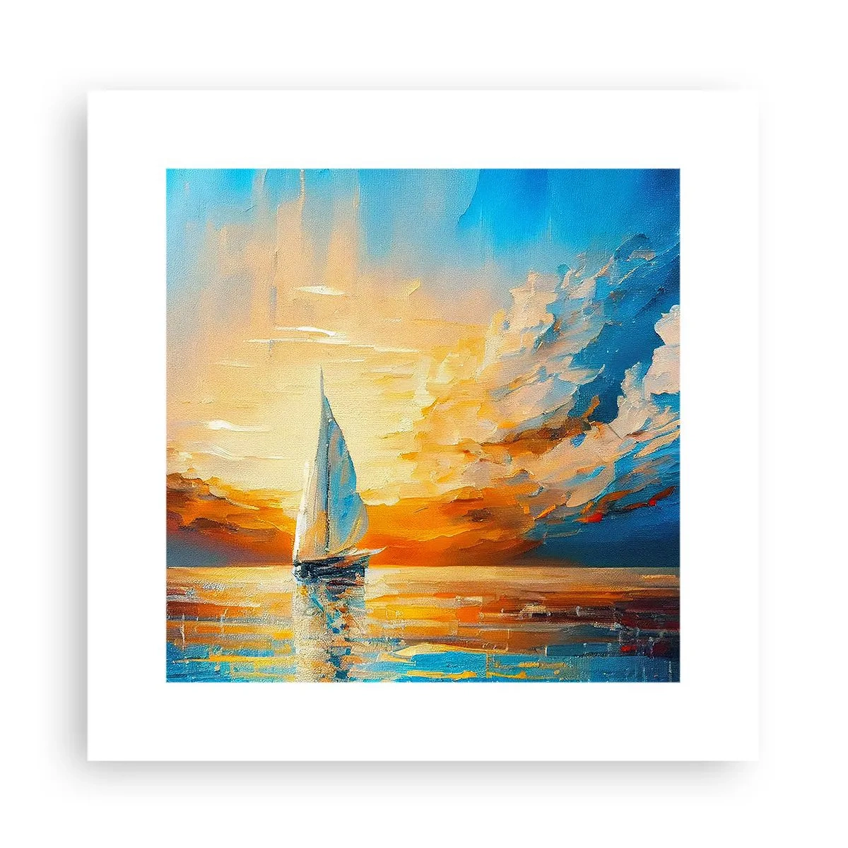 Plagát - Plavba v zlate - 30x30 cm