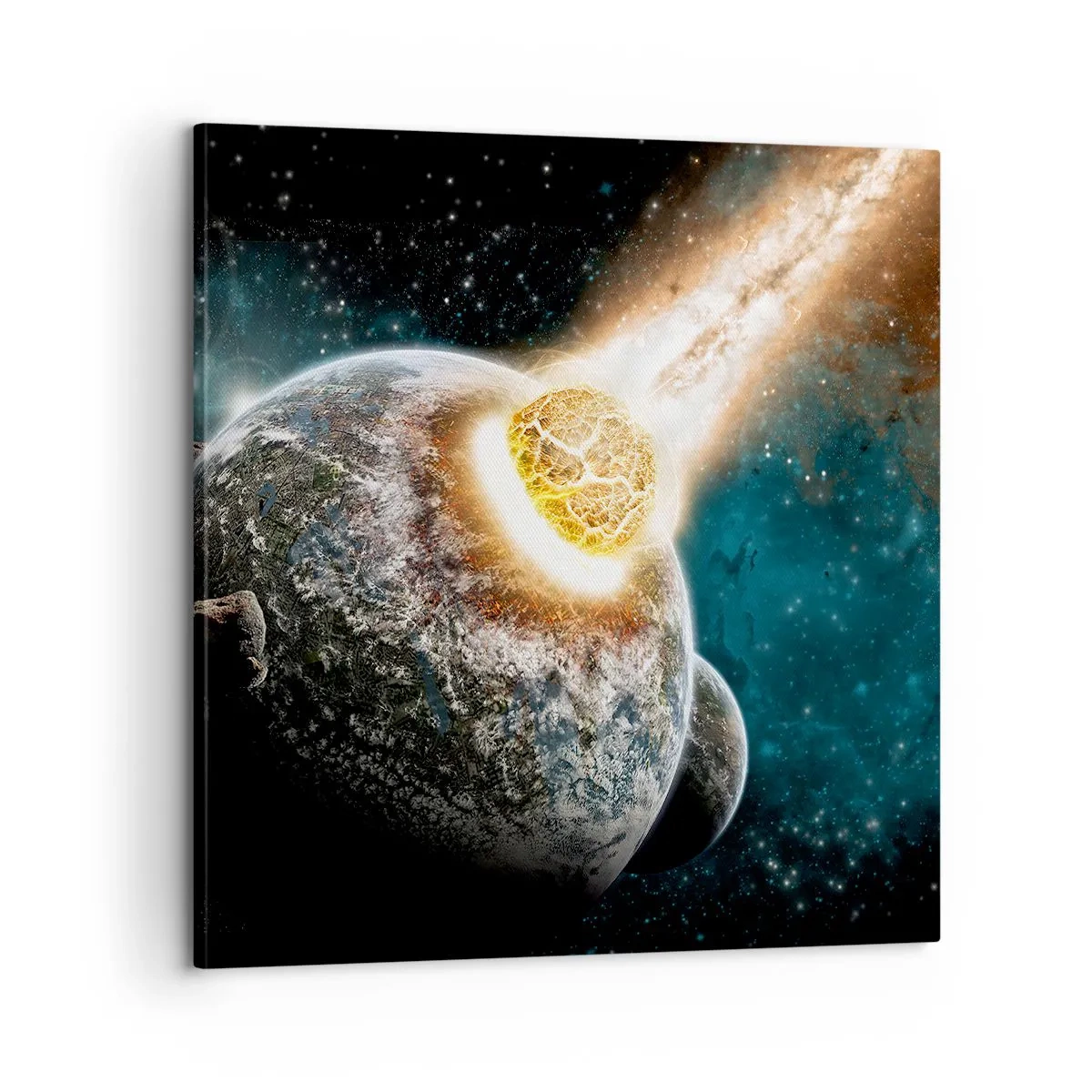 Obraz na plátne - Skaza alebo narodenie? - 60x60 cm
