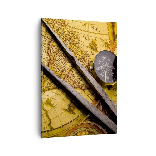 Obraz na plátne - Kde sú tie poklady? - 50x70 cm