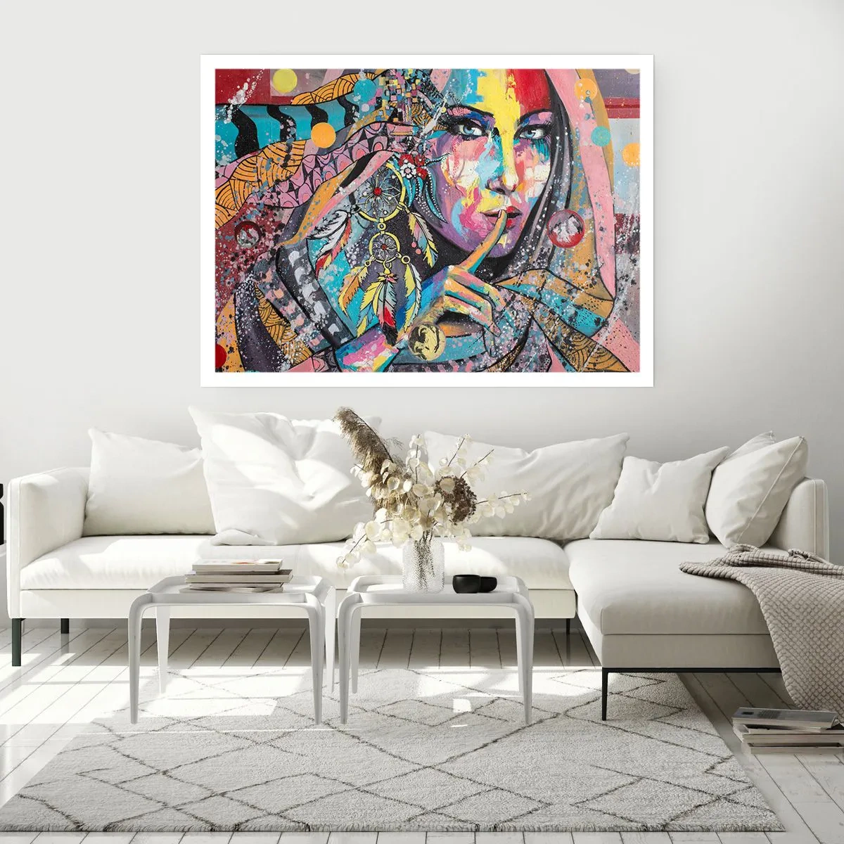 Plagát - Mlč, než pochopíš - 100x70 cm