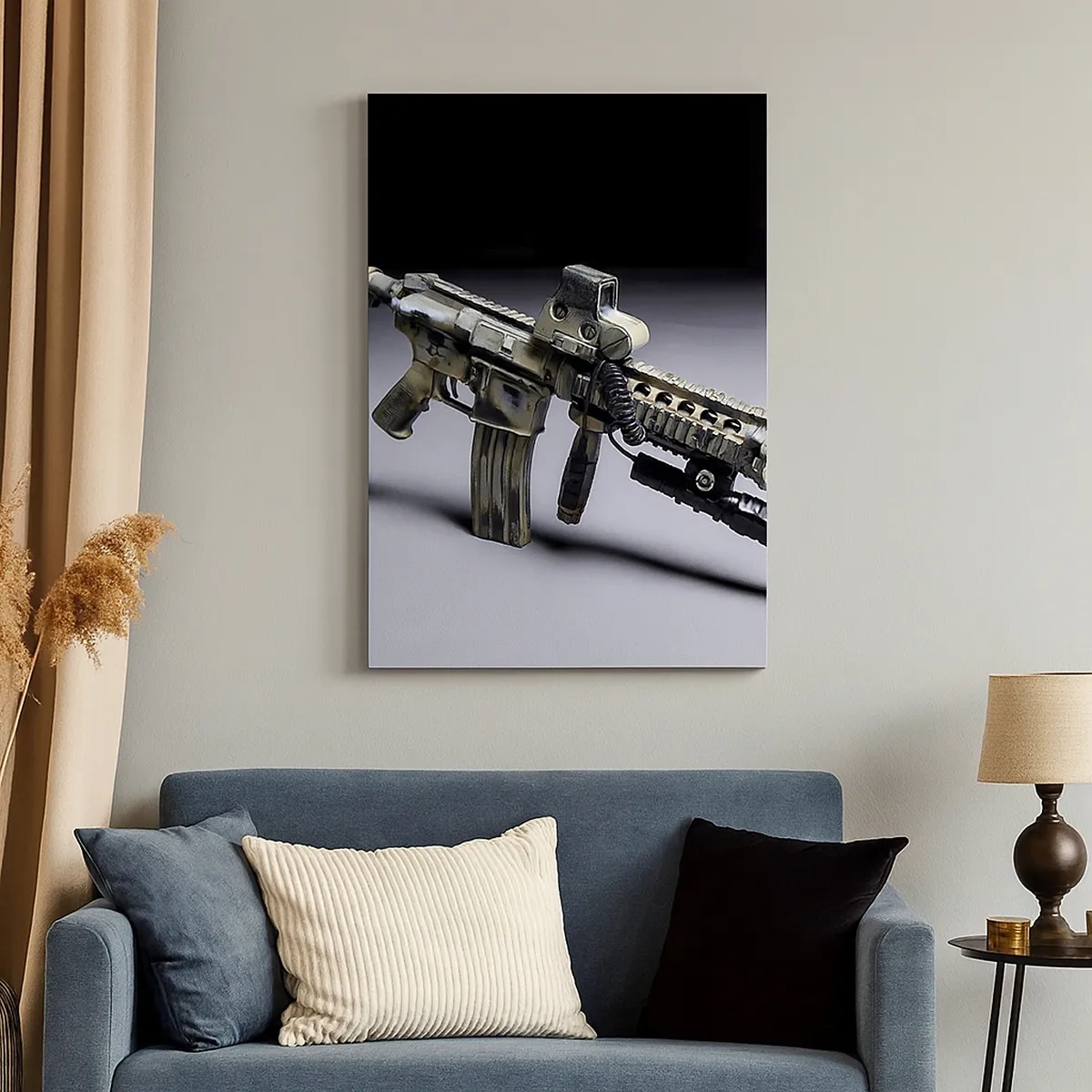 Obraz na plátne - Vždy nebezpečný - 50x70 cm