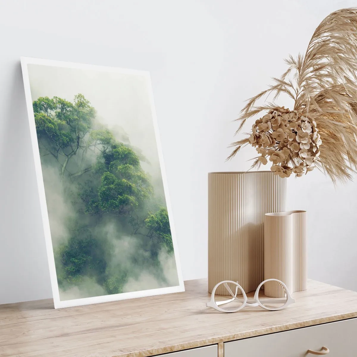 Plagát - Zahalené hmlou - 50x70 cm