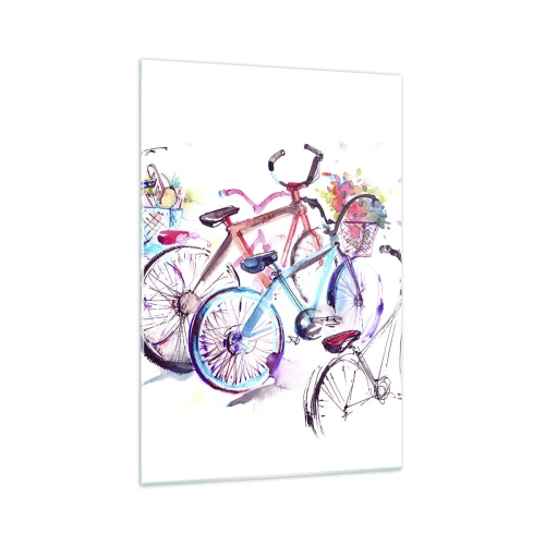 Obraz na skle - Zjazd Antimoto klubu - 70x100 cm