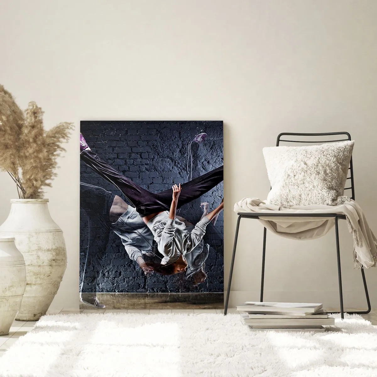 Obraz na skle - Hviezda ulice - 50x70 cm