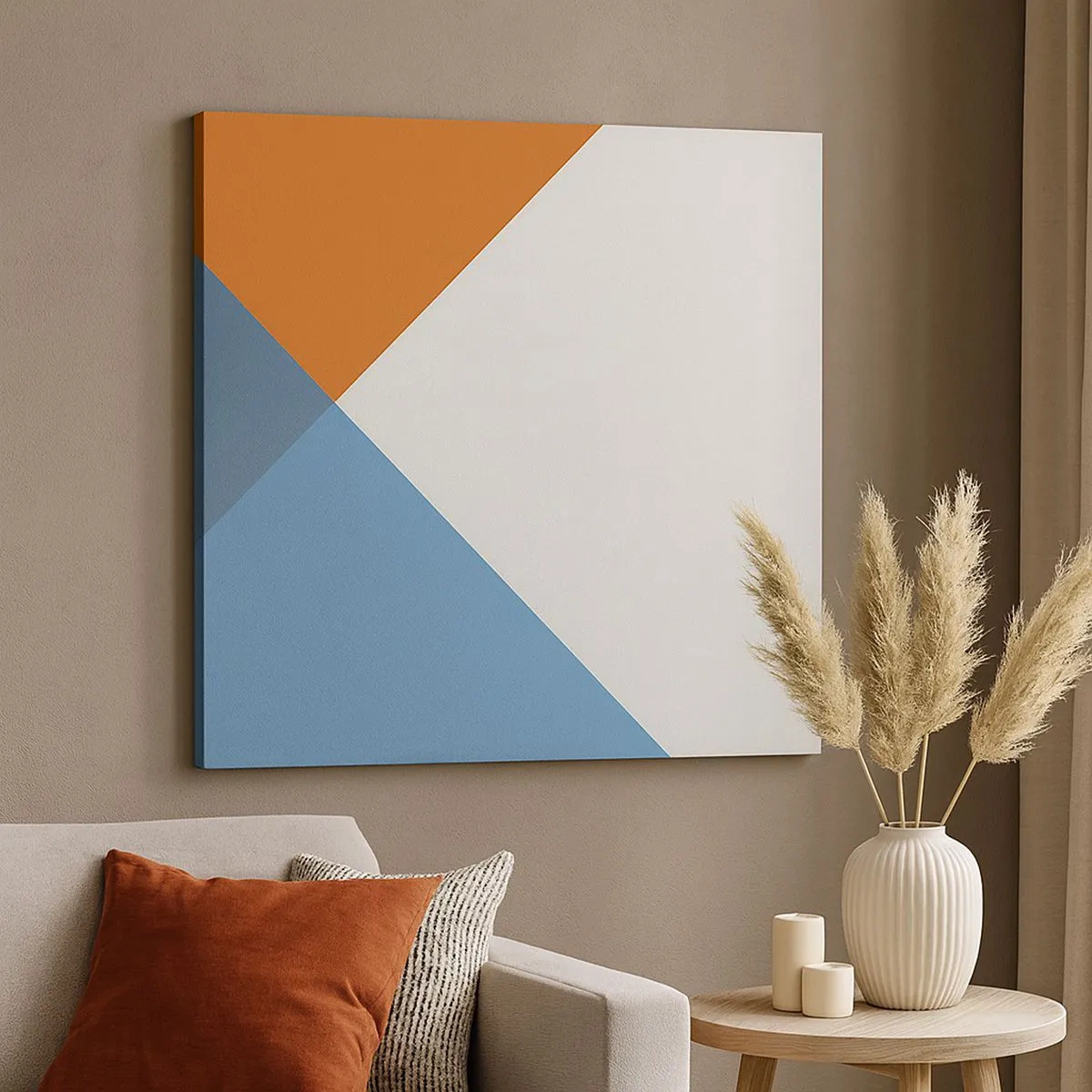 Obraz na plátne - Pod uhlom… - 30x30 cm