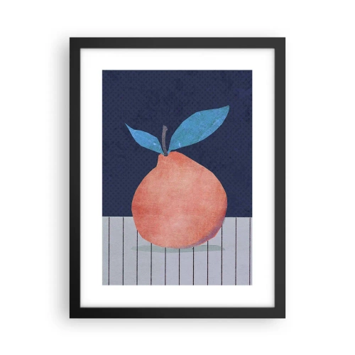 Plagát v čiernom ráme - Konvexita a rovina - 30x40 cm